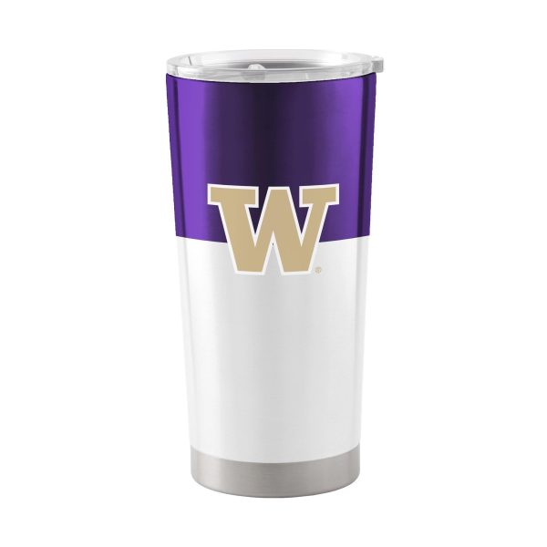 Washington Huskies 20 oz Color Block Tumbler Online Hot Sale