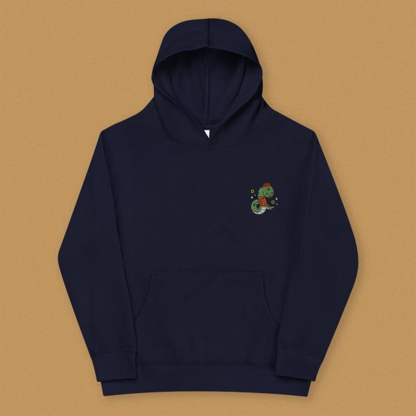 Year of the Snake Embroidered Kids Hoodie Sale
