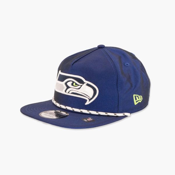 Seattle Seahawks Modern Nylon Navy  Golfer  Snapback Online - Image 2