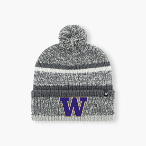 Washington Huskies Northward Cuff Pom Beanie Online now