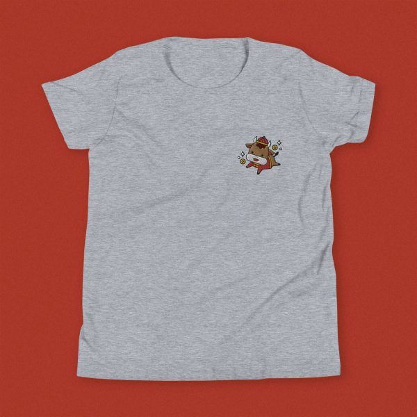Year of the Ox Embroidered Kids T-Shirt on Sale - Image 3