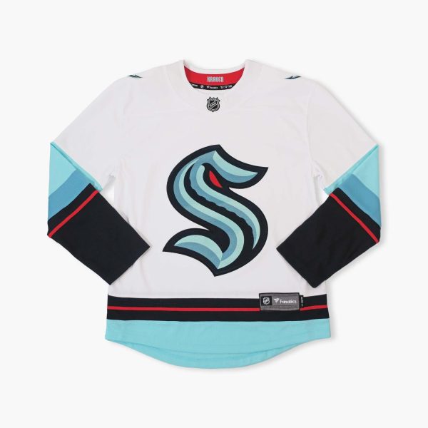 Seattle Kraken Away White Breakaway Jersey Online
