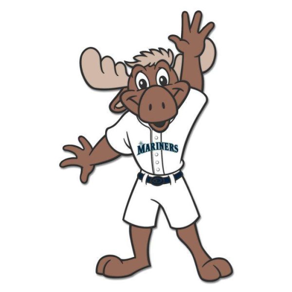 Seattle Mariners Moose Mascot Pin on Sale