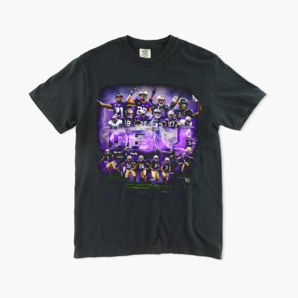 Washington Huskies  DBU  Say Who Project Black T-Shirt Online now