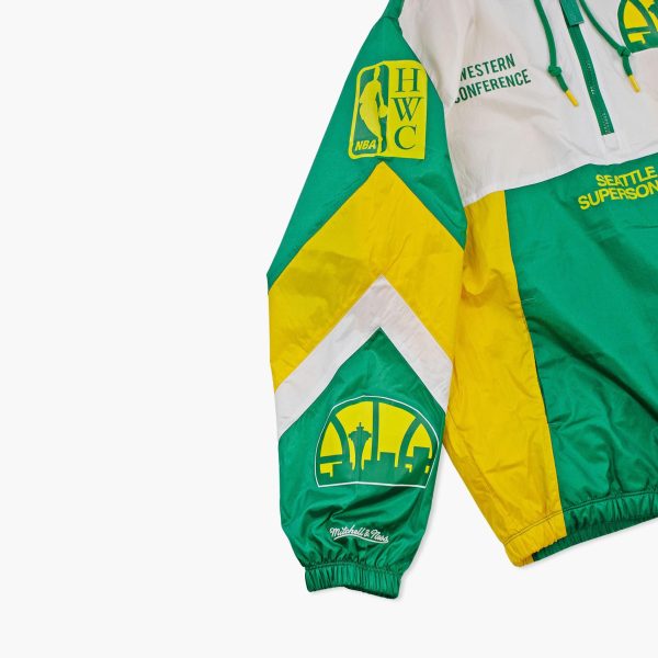 Seattle SuperSonics Team Origins Anorak Windbreaker For Cheap - Image 3