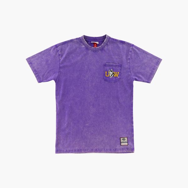 Washington Huskies Dubs Up Vintage Wash Premium Pocket T-Shirt For Sale