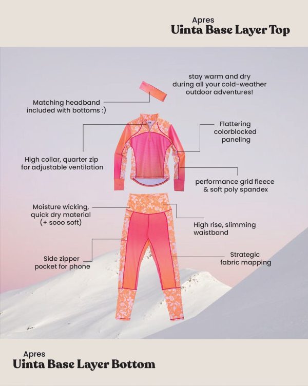Apres Uinta Thermal Base Layer Women s Top on Sale - Image 4
