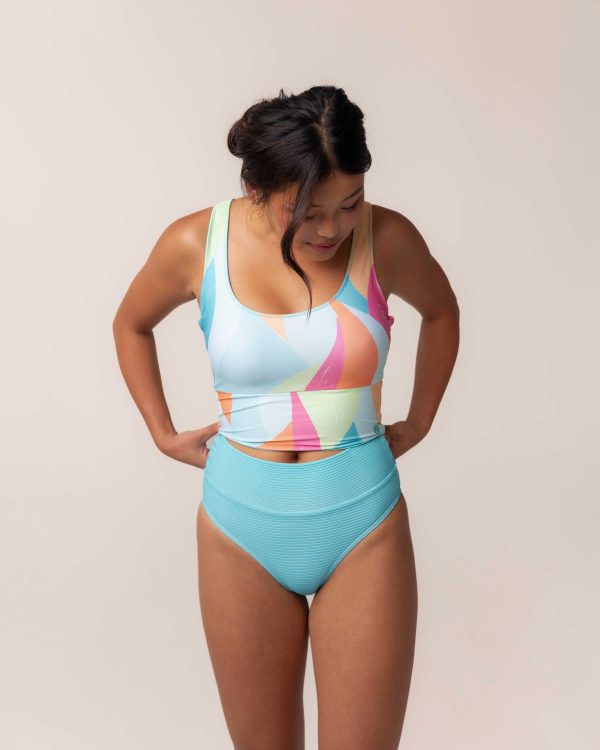Aqua Marine Bottom For Discount - Image 5