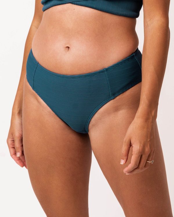 Textured Coastal Bikini Bottom on Sale - Image 2