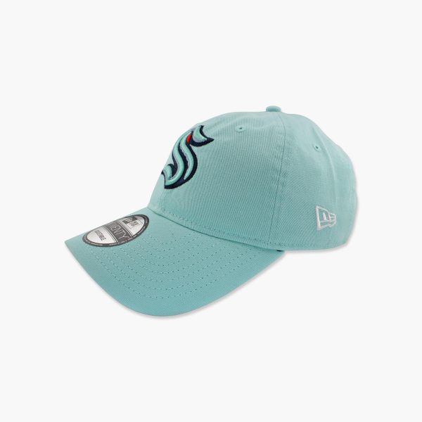 Seattle Kraken Ice Blue Adjustable hat Cheap - Image 2