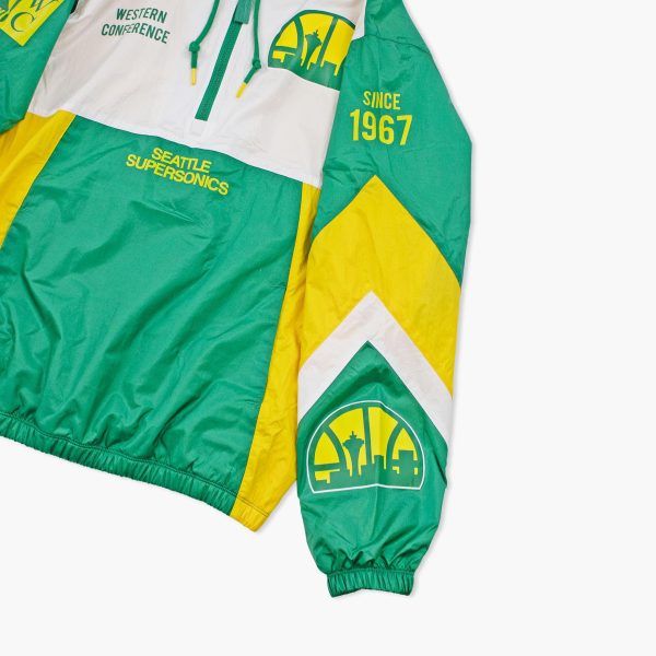 Seattle SuperSonics Team Origins Anorak Windbreaker For Cheap - Image 2