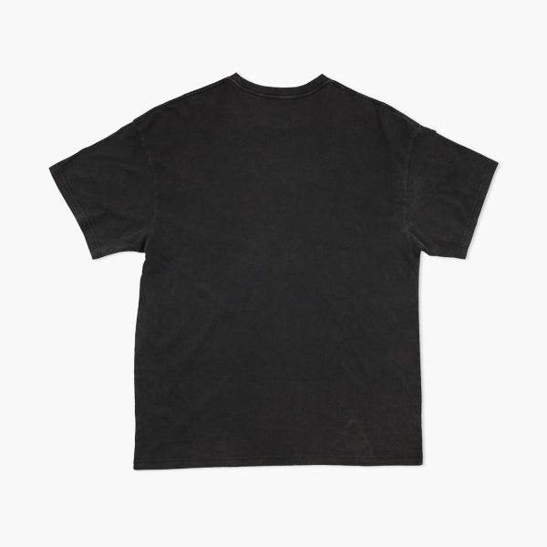 Seattle Mariners Womens Faded Black Dyed T-Shirt Online Sale - Image 2