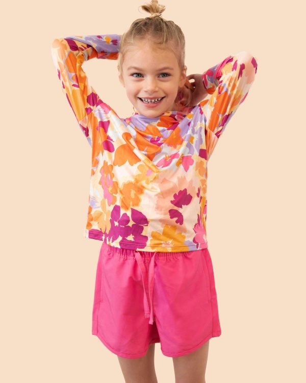 Girls Carmine Hybrid Lake Short Fashion