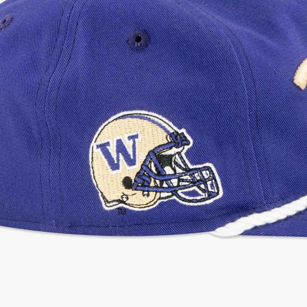 Washington Huskies Purple Script Helmet Patch  Golfer  Snapback Discount - Image 3