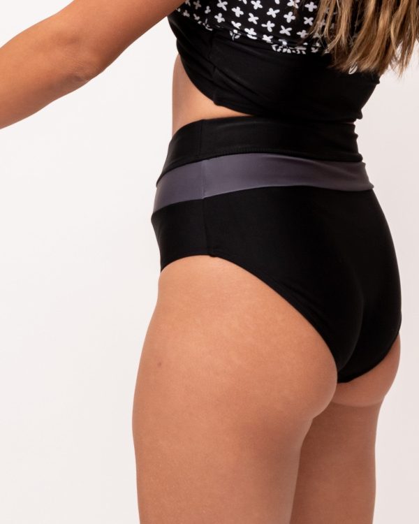 Black Colorblock Bottom For Cheap - Image 3