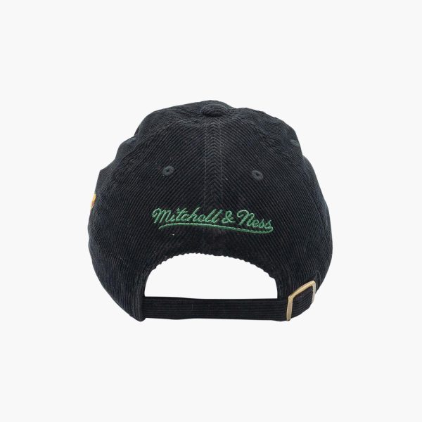 Seattle SuperSonics Black Corduroy Script Adjustable Hat For Discount - Image 3