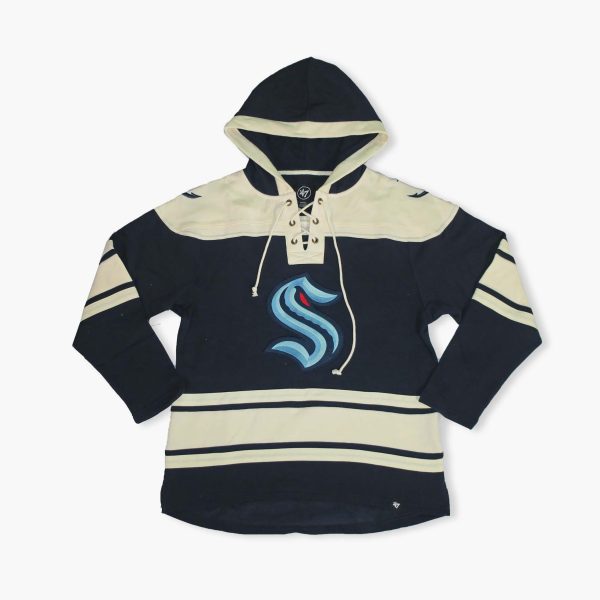 Seattle Kraken Deep Sea Primary Superior Lacer Hoodie Online now
