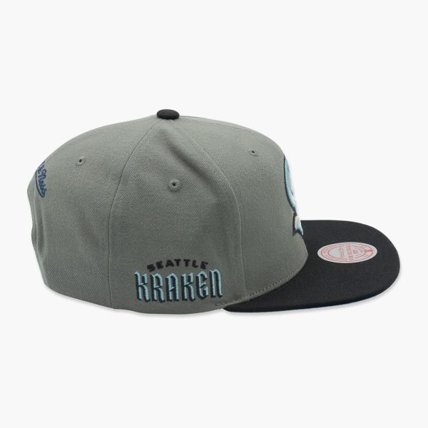 Seattle Kraken Storm Front Snapback For Discount - Image 3