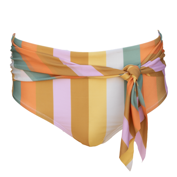 Surf Stripe Tied Up Bottom Online now - Image 4