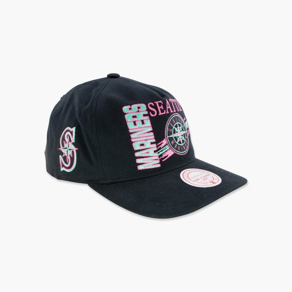 Seattle Mariners Neon Nights Deadstock Snapback Supply - Image 2