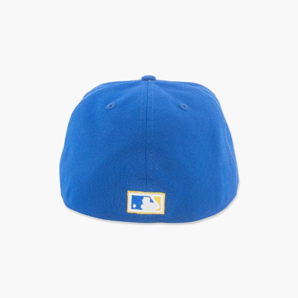 Seattle Mariners Royal Trident Fitted Hat For Discount - Image 3