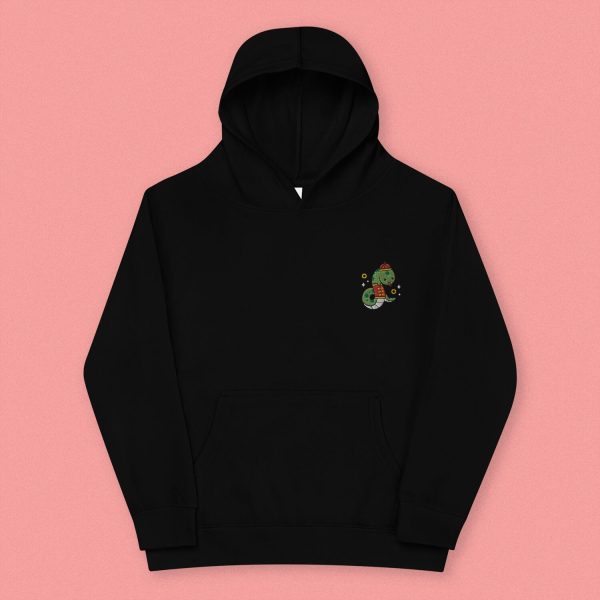 Year of the Snake Embroidered Kids Hoodie Sale - Image 4