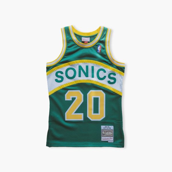 Seattle SuperSonics Gary Payton 1994 Green Swingman Jersey Sale
