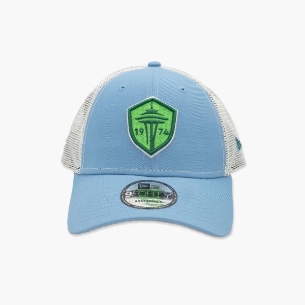 Seattle Sounders Light Blue Trucker Hat Online