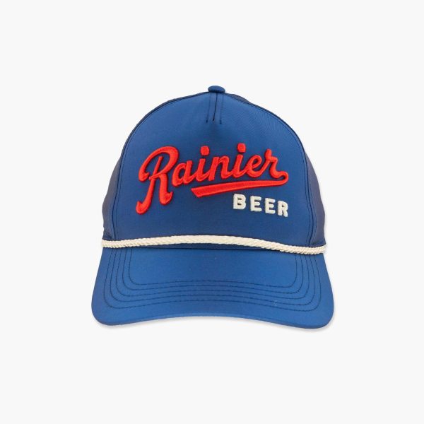 Rainier Beer Navy Traveler Snapback Cheap