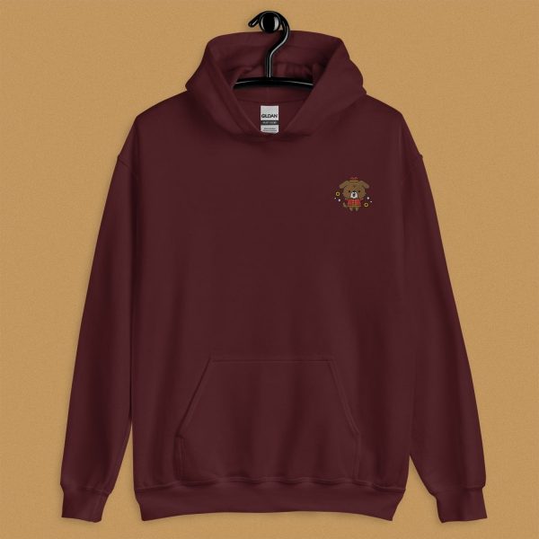 Year of the Dog Embroidered Hoodie Discount - Image 3