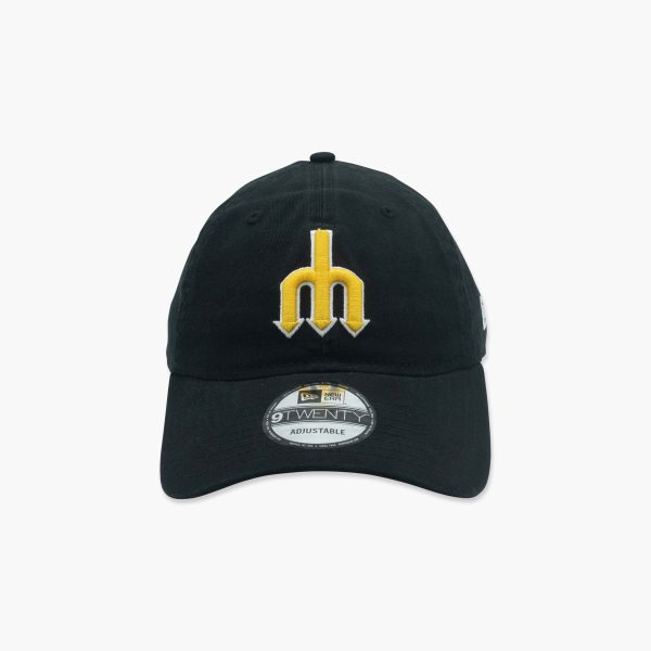 Seattle Mariners Trident Black Adjustable Hat For Cheap - Image 4