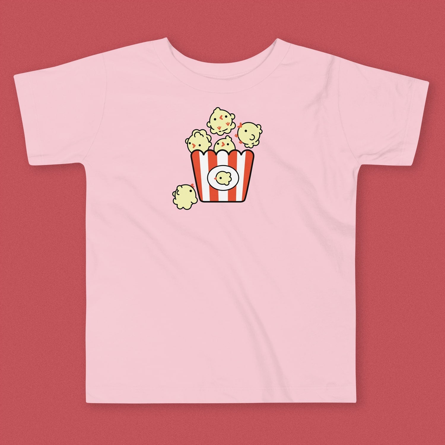 Popcorn Chicken Toddler T-Shirt Online Hot Sale