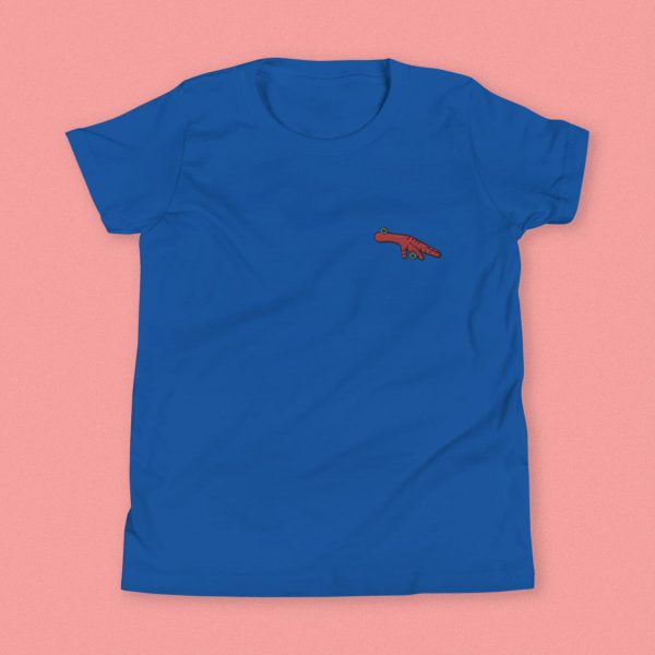 Chicken Feet Embroidered Kids T-Shirt on Sale - Image 3