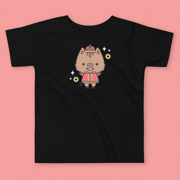 Year of the Pig Toddler T-Shirt For Sale - Image 4