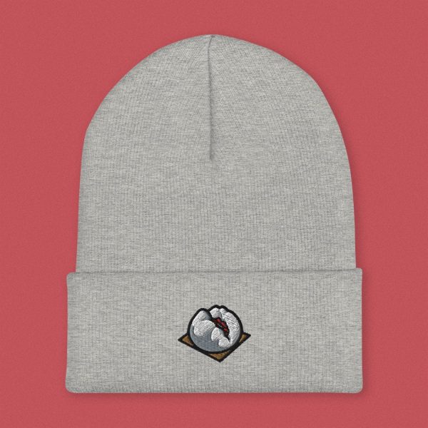 Char Siu Bao Embroidered Beanie Sale - Image 3