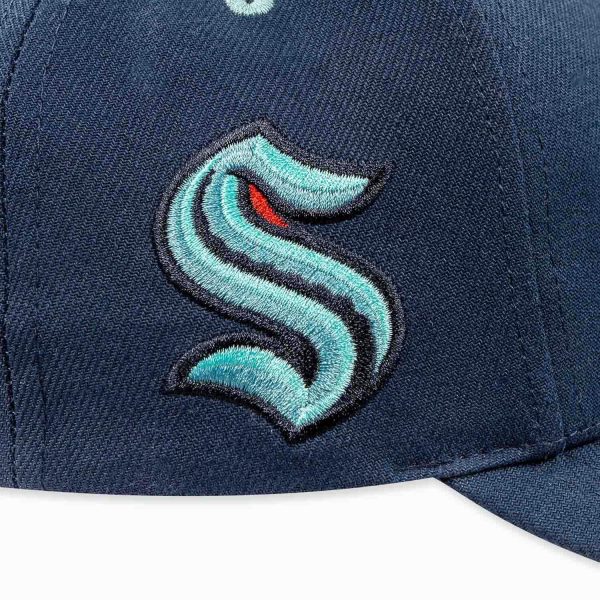 Seattle Kraken Banner Pro Crown Snapback Hot on Sale - Image 3