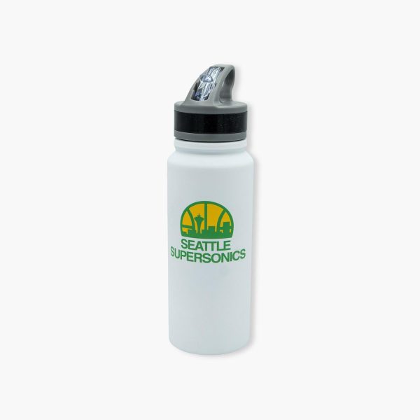 Seattle SuperSonics Skyline 25oz Water Bottle Hot on Sale