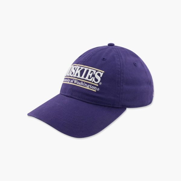 Washington Huskies Campus Script Purple Adjustable Hat Online Sale - Image 2