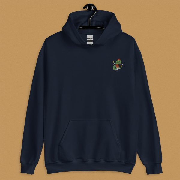 Year of the Snake Embroidered Hoodie Discount