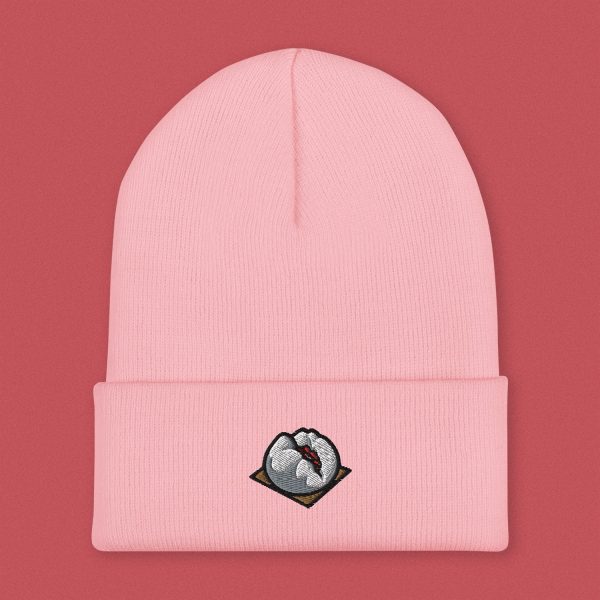 Char Siu Bao Embroidered Beanie Sale - Image 5