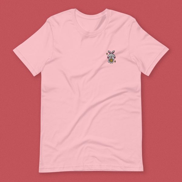 Mooncake Rabbit Embroidered T-Shirt Online Hot Sale - Image 4