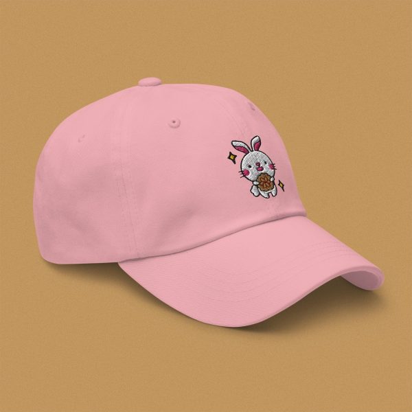 Mooncake Rabbit Embroidered Cap Cheap - Image 3