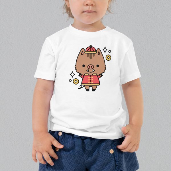 Year of the Pig Toddler T-Shirt For Sale - Image 5