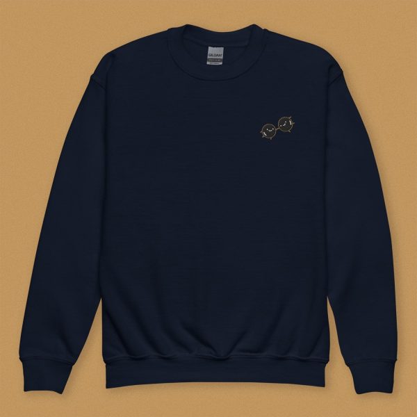 Boba Besteas Embroidered Kids Sweatshirt For Sale - Image 5