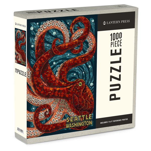 Octopus Mosaic 1000pc Puzzle - 45664 Online