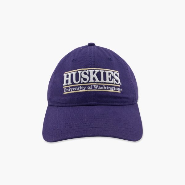 Washington Huskies Campus Script Purple Adjustable Hat Online Sale - Image 4
