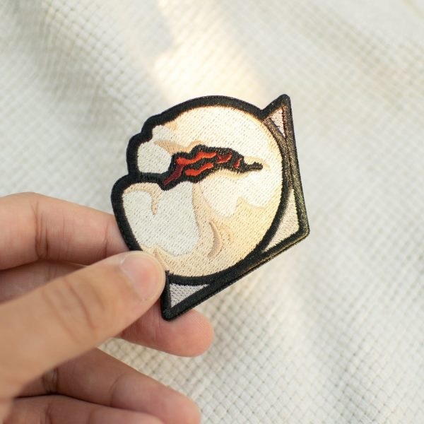 Char Siu Bao Embroidered Patch For Sale - Image 3