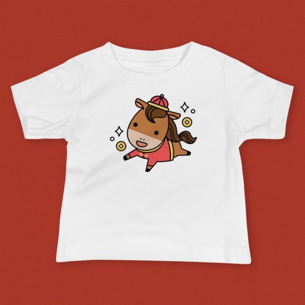 Year of the Horse Baby T-Shirt For Discount - Image 2